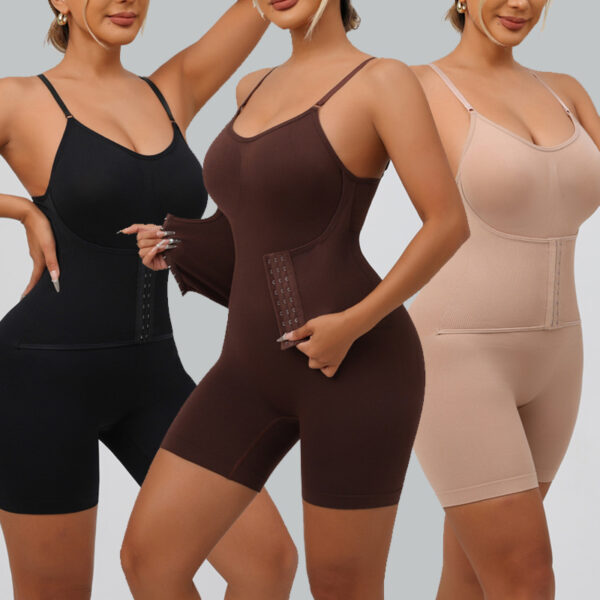 2 in 1 sculpt corset bodysuit