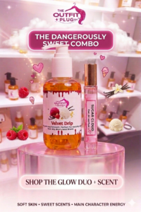 candy love & strawberry cupcake glow duo